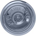 Priehľadná fľaša na pitie, 650ml, modrosivá