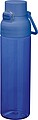 Priehľadná tritanová fľaša 750 ml, modrá