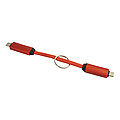 Prívesok na kľúče 60W kábel USB-C, červená