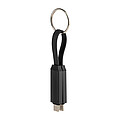 Prívesok na kľúče 60W kábel USB-C, čierna