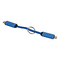 Prívesok na kľúče 60W kábel USB-C, kráľovská modrá