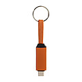 Prívesok na kľúče 60W kábel USB-C, oranžová