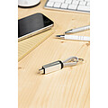 Prívesok na kľúče 60W kábel USB-C, strieborná