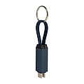 Prívesok na kľúče 60W kábel USB-C, tmavomodrá