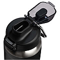 Recyklovaná fľaša na vodu z nehrdzavejúcej ocele Stanley Classic Wellspring 710 ml, čierna