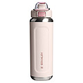 Recyklovaná fľaša na vodu z nehrdzavejúcej ocele Stanley Classic Wellspring 710 ml, svetloružová