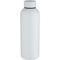Recyklovaná jednoplášťová nerezová fľaša 750 ml, biela
