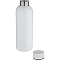 Recyklovaná jednoplášťová nerezová fľaša 750 ml, biela