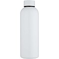 Recyklovaná jednoplášťová nerezová fľaša 750 ml, biela