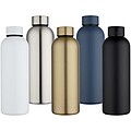 Recyklovaná jednoplášťová nerezová fľaša 750 ml, strieborná