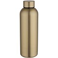 Recyklovaná jednoplášťová nerezová fľaša 750 ml, zlatá