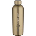 Recyklovaná jednoplášťová nerezová fľaša 750 ml, zlatá