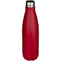 Recyklovaná jednovrstvová nerezová fľaša 750 ml, červená