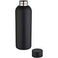 Recyklovaná jednovrstvová nerezová fľaša 750 ml, čierna