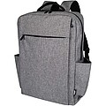 Recyklovaný batoh na notebook veľkosti 15”, sivý melír