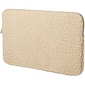Recyklovaný sherpa obal na notebook, béžová