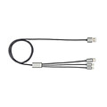 REJER Ultra-silný nabíjací kábel BrandCharger, gun metal