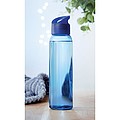 RIPUANA Sklenená fľaša s plastovým uzáverom, 470 ml, modrá