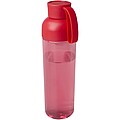 RPET fľaša na vodu 600ml, červená