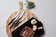 Sada 4 nožov na steak