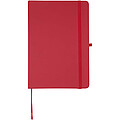 Sada zošitov a guľôčkových pier Spectrum A5 z recyklovaného papiera, červená