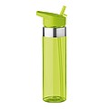 SAHRA Tritanová fľaša na pitie so silikónovým krúžkom, 650 ml, zelená