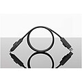 SCX.design C59 100 W magnetický silikónový nabíjací kábel, čierna