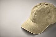 Šesťpanelová baseballová šiltovka 265g, vojenská zelená