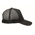 Šiltovka trucker s 5 panelmi, čierna