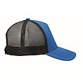 Šiltovka trucker s 5 panelmi, kráľovská modrá