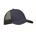 Šiltovka trucker s 5 panelmi, námornícka modrá
