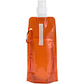 Sipzy skladacia fľaša na vodu s objemom 480 ml, oranžová