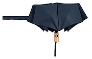 Skladací dáždnik, automatický, odolný proti vetru, pr. 97 cm, námornícka modrá