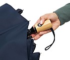 Skladací dáždnik, automatický, odolný proti vetru, pr. 97 cm, námornícka modrá
