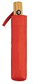 Skladací dáždnik, automatický, vetruodolný, pr. 97 cm, červený