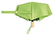 Skladací dáždnik, automatický, vetruodolný, pr. 97 cm, svetlozelený