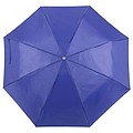 Skladací dáždnik, manuálny, pr. 96 cm, modrá