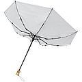 Skladací dáždnik s automatickým otváraním, priemer 98 cm, biela
