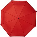 Skladací dáždnik s automatickým otváraním, priemer 98 cm, červená