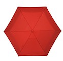 Skladací dáždnik v púzdre, červený, priemer 85 cm