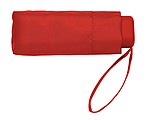 Skladací dáždnik v púzdre, červený, priemer 85 cm