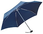 Skladací dáždnik v púzdre, námornícka modrá. Priemer 85 cm.