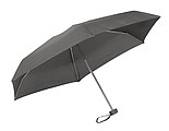 Skladací dáždnik v púzdre, sivý, priemer 85 cm