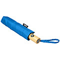 Skladací dáždnik z RPET, priemer 97 cm, automatický O/C systém, modrý