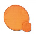 Skladací nylonový frisbee v nylonovom púzdre, oranžová