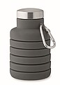 Skladacia fľaša 500 ml, tmavosivá