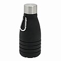 Skladacia fľaša na pitie 550 ml, čierna