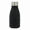 Skladacia fľaša na pitie 550 ml, čierna