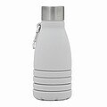 Skladacia fľaša na pitie 550 ml, sivá