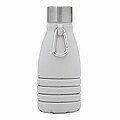 Skladacia fľaša na pitie 550 ml, sivá